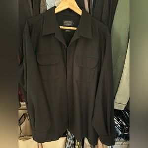 Pendleton Wool board shirt black men’s large